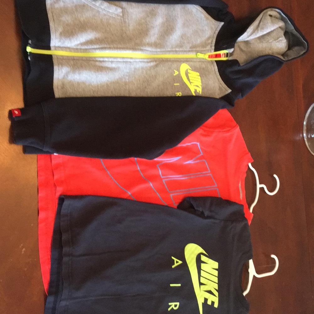 Boys Nike Jacket and two T-shirts